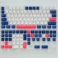 emo 104+25 PBT Dye-subbed Keycaps Set Cherry Profile for MX Switches Mechanical Gaming Keyboard